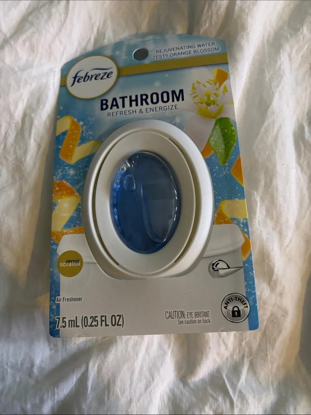 Febreze Bathroom Clip Air Fresheners - Teal, Light Blue, Purple
